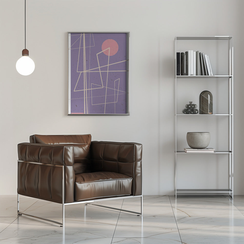 Angular Lines no 12 Poster